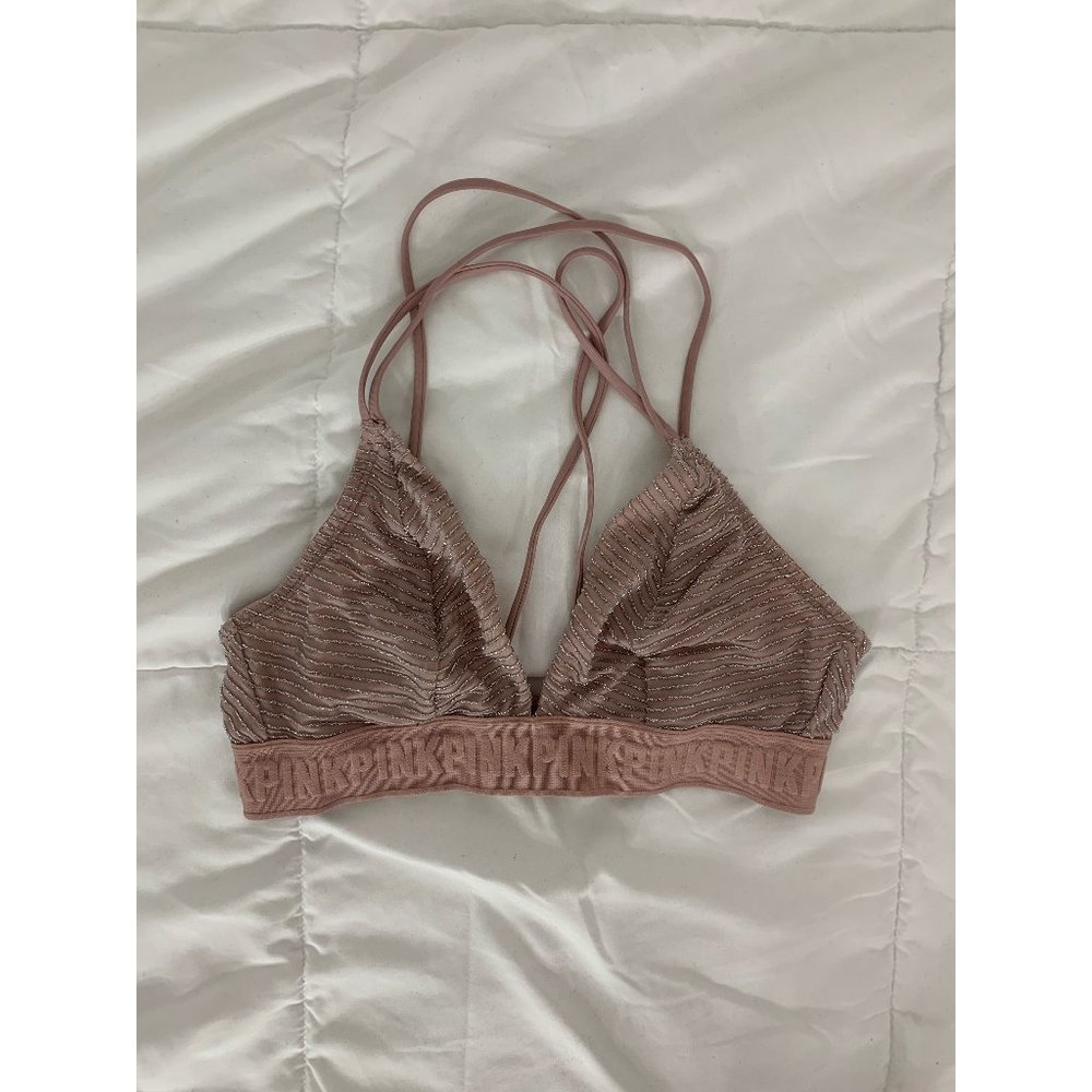 PINK Victoria's Secret Strappy Back Bralette